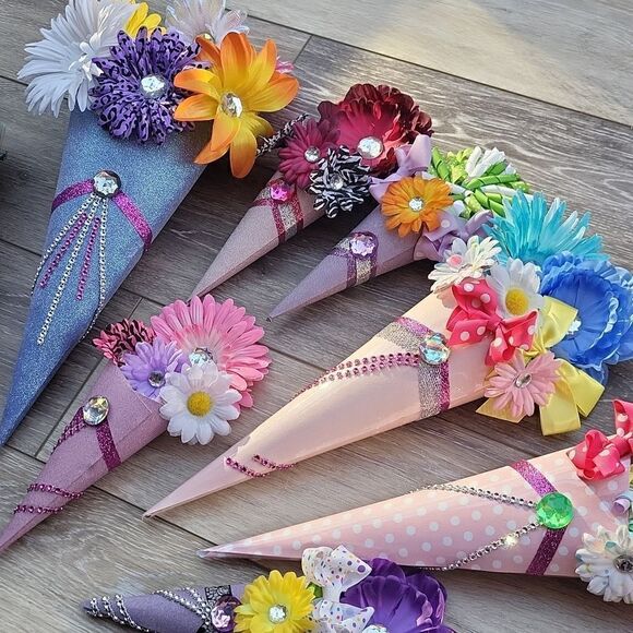 Christmas Dance recital gift!!! Gorgeous  Hair Clip Bouquet hand made - Picture 13 of 13